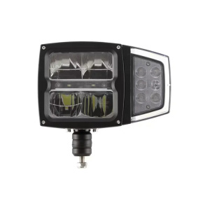 LED-ajovalo 38 W, suorakulmainen