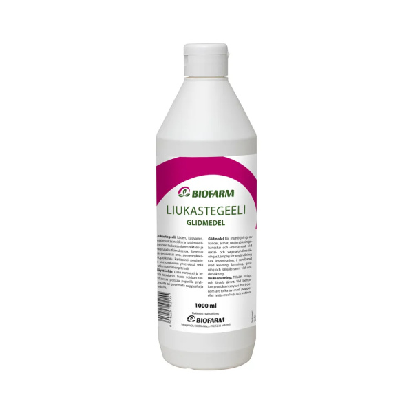 Liukastegeeli Biofarm 1000 ml